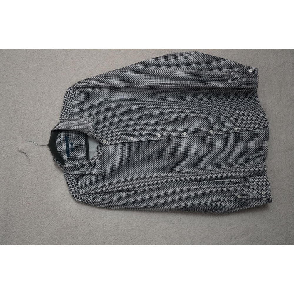 Perry Ellis Men's Slim Fit Stretch Dress Shirt XL